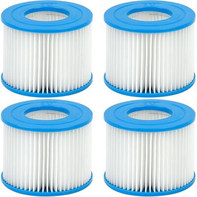 Inny producent Filtr Basenowy 4 Sztuki Wkład Typ Vi Zamienny Basen Spa Inny producent Filtr Basenowy 4 Sztuki Wkład Typ Vi Zamienny Basen Spa
