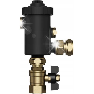 Filtr Magnetyczny Separator Zanieczyszczeń Ibo 3/4 Cala Dn20 Z Zaworem 3/4' Filtr Magnetyczny Separator Zanieczyszczeń Ibo 3/4 Cala Dn20 Z Zaworem 3/4'