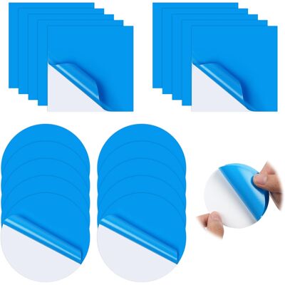 OSDUE Łatki Naprawcze Do Basenu 20 Szt. Winylowe Samoprzylepne Pvc Do Spa OSDUE Łatki Naprawcze Do Basenu 20 Szt. Winylowe Samoprzylepne Pvc Do Spa