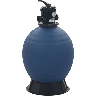 VMP Piaskowy Filtr Basenowy Z Zaworem 6 Drożnym, Niebieski, 560 Mm VMP Piaskowy Filtr Basenowy Z Zaworem 6 Drożnym, Niebieski, 560 Mm