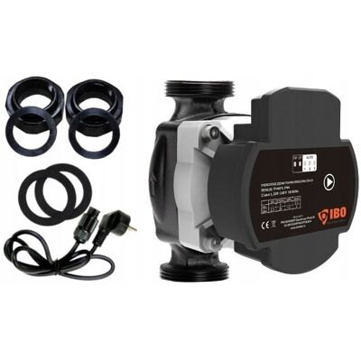 Pompa obiegowa IBO AMG 25-80/130 PWM 8 m A ze śrubunkami Pompa obiegowa IBO AMG 25-80/130 PWM 8 m A ze śrubunkami