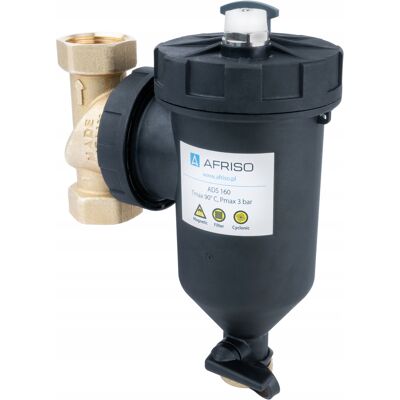 AFRISO Separator Filtr Odmulnik Zanieczyszczeń Magnetyczny Instalacji Co Ads160 1' AFRISO Separator Filtr Odmulnik Zanieczyszczeń Magnetyczny Instalacji Co Ads160 1'