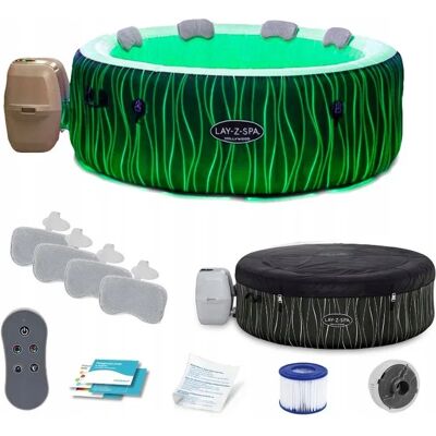 Spa Ogrodowe Bestway 60059 Lay-Z Hollywood 6 Osobowe 196cm Led Spa Ogrodowe Bestway 60059 Lay-Z Hollywood 6 Osobowe 196cm Led