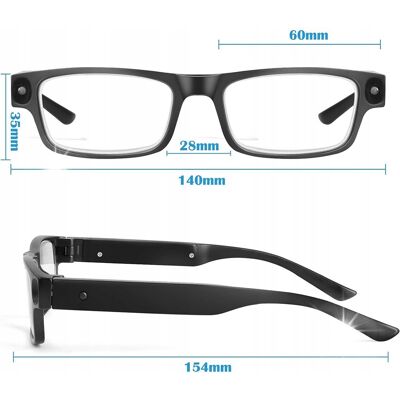 Inny producent 300x Powiększenie Okulary Led Z Akumulatorem 55mah Do Czytania Inny producent 300x Powiększenie Okulary Led Z Akumulatorem 55mah Do Czytania