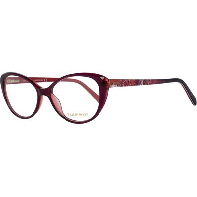 Okulary oprawki Damskie Emilio Pucci EP5031 071 52 Czerwone Okulary oprawki Damskie Emilio Pucci EP5031 071 52 Czerwone