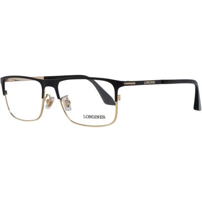 Okulary oprawki Męskie Longines LG5005-H 02A 56 Czarne Okulary oprawki Męskie Longines LG5005-H 02A 56 Czarne