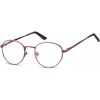Inny producent Lenonki Zerówki Oprawki Okulary Korekcyjne Fiolet Inny producent Lenonki Zerówki Oprawki Okulary Korekcyjne Fiolet