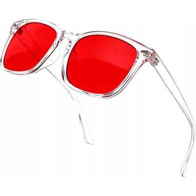 Inny producent Okulary 1 Sztuka Czerwone Blokujace Swiatlo Niebieskie Korekcyjne Inny producent Okulary 1 Sztuka Czerwone Blokujace Swiatlo Niebieskie Korekcyjne