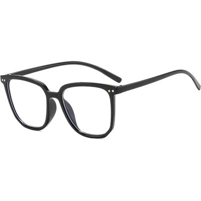 Inny producent Okulary Korekcyjne Prostokątne Czarne Lekkie Unisex Duże Modne Wygodne Inny producent Okulary Korekcyjne Prostokątne Czarne Lekkie Unisex Duże Modne Wygodne