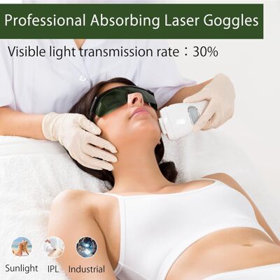 Inny producent Okulary ochronne IPL 200-2000nm laserowe regulowane na okulary korekcyjne Inny producent Okulary ochronne IPL 200-2000nm laserowe regulowane na okulary korekcyjne