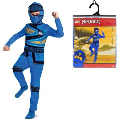 GODAN 020214 STRÓJ KOSTIUM LEGO NINJAGO JAY NINJA 2-3 LAT ROZMIAR XS GODAN 020214 STRÓJ KOSTIUM LEGO NINJAGO JAY NINJA 2-3 LAT ROZMIAR XS