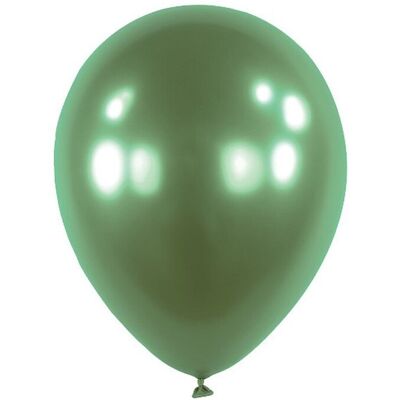 Anagram Balon 5' RND Satin Luxe Palm Leaf, 100 szt Anagram Balon 5' RND Satin Luxe Palm Leaf, 100 szt