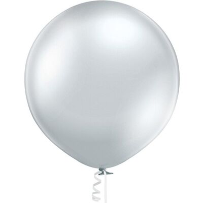 BELBAL Balon B250 Glossy Silver, 5 Szt. BELBAL Balon B250 Glossy Silver, 5 Szt.