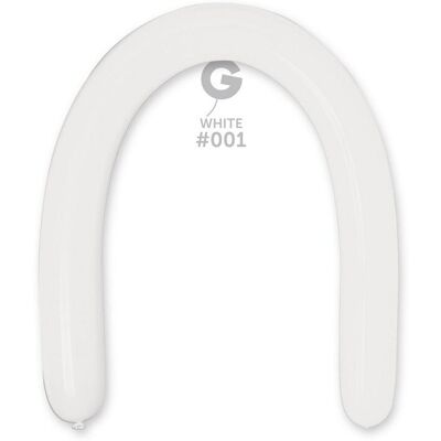 Gemar Balony D6 - Rurki Włoskie, Typ 350, Białe 01/ 100 Szt. Gemar Balony D6 - Rurki Włoskie, Typ 350, Białe 01/ 100 Szt.