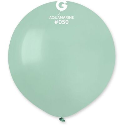 Gemar Balony G150 Pastel 19' - Turkusowo-Zielone 50/ 50 Szt. Gemar Balony G150 Pastel 19' - Turkusowo-Zielone 50/ 50 Szt.
