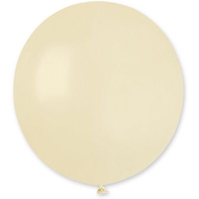 Gemar Balony G19 Pastel 19' - Ivory 059 / 25 Szt. Gemar Balony G19 Pastel 19' - Ivory 059 / 25 Szt.