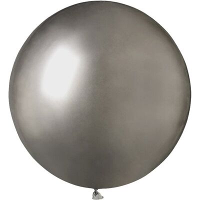Gemar Balony Lateksowe, 19', Grafitowe, 25 Sztuk Gemar Balony Lateksowe, 19', Grafitowe, 25 Sztuk