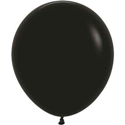 Balony Lateksowe Sempertex, Black, 60cm, 3 Szt. Balony Lateksowe Sempertex, Black, 60cm, 3 Szt.