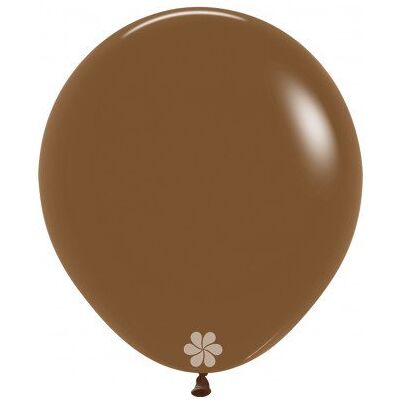 Balony Lateksowe Sempertex, Mocha, 45cm, 25szt Balony Lateksowe Sempertex, Mocha, 45cm, 25szt