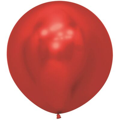 Balony Lateksowe Sempertex, Reflex Red, 60cm, 3 Szt. Balony Lateksowe Sempertex, Reflex Red, 60cm, 3 Szt.