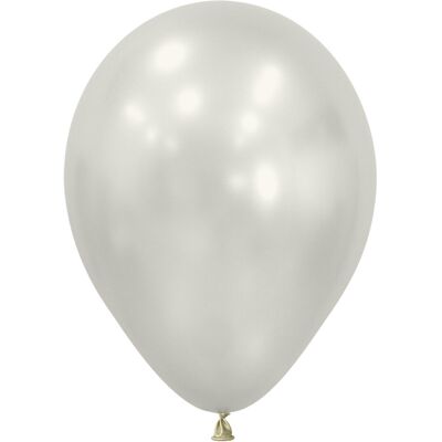 Balony Lateksowe Sempertex Silk Oyster White, 30 Cm, 50szt. Balony Lateksowe Sempertex Silk Oyster White, 30 Cm, 50szt.