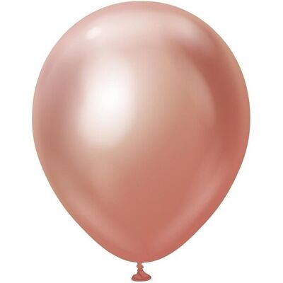 GODAN Balony Mirror Rose Gold 25szt GODAN Balony Mirror Rose Gold 25szt