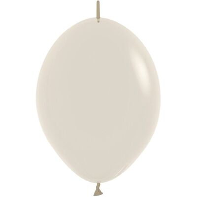 Balony Z Łącznikiem Sempertex Pastel Dusk Cream 30cm, 50szt. Balony Z Łącznikiem Sempertex Pastel Dusk Cream 30cm, 50szt.