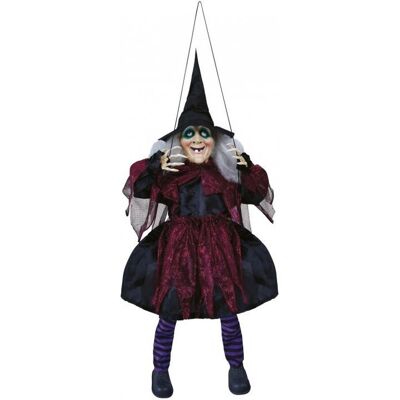 ABC Czarownica na huśtawce interaktywna halloween ABC Czarownica na huśtawce interaktywna halloween