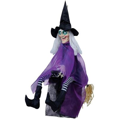 ABC Czarownica na miotle interaktywna na halloween ABC Czarownica na miotle interaktywna na halloween