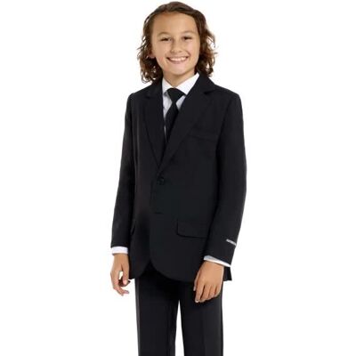 OppoSuits Garnitur Chłopięcy Czarny Suitmeister-170 OppoSuits Garnitur Chłopięcy Czarny Suitmeister-170