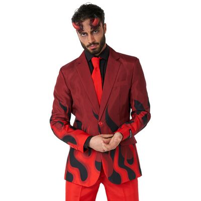 OppoSuits Garnitur Męski Czerwony Diabeł Suitmeister -L OppoSuits Garnitur Męski Czerwony Diabeł Suitmeister -L