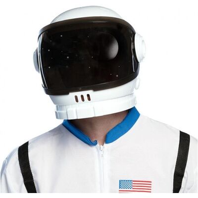 GODAN Hełm astronauty biało-czarny – uniwersalny dodatek do kosmicznego stroju GODAN Hełm astronauty biało-czarny – uniwersalny dodatek do kosmicznego stroju