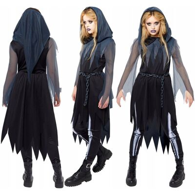 AMSCAN Kostium Kostucha Śmierć Zjawa Upiór Halloween, roz. M/L AMSCAN Kostium Kostucha Śmierć Zjawa Upiór Halloween, roz. M/L