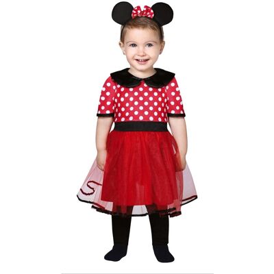 Fiestas Guirca - Costume Baby Mouse 2-3 Anni - Costume Fiestas Guirca - Costume Baby Mouse 2-3 Anni - Costume