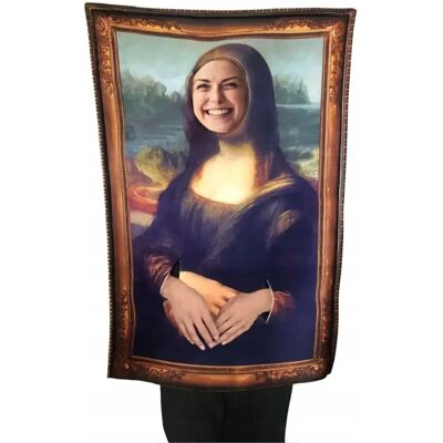 Inna producent Kostium Mona Lisa Obraz Rama Halloween Cosplay Impreza z Przebraniami Inna producent Kostium Mona Lisa Obraz Rama Halloween Cosplay Impreza z Przebraniami