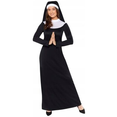 AMSCAN Kostium Strój dla dorosłych Habit Zakonnica, roz. XL AMSCAN Kostium Strój dla dorosłych Habit Zakonnica, roz. XL