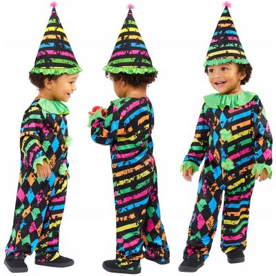 AMSCAN Kostium Strój dziecięcy Klaun Skrzat Halloween 6-12 miesięcy 76 cm AMSCAN Kostium Strój dziecięcy Klaun Skrzat Halloween 6-12 miesięcy 76 cm