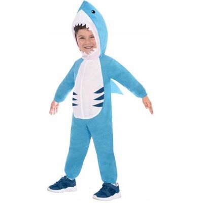 AMSCAN Kostium Strój dziecięcy Rekin Shark Morski Świat 6-8 lat 116-128 cm AMSCAN Kostium Strój dziecięcy Rekin Shark Morski Świat 6-8 lat 116-128 cm