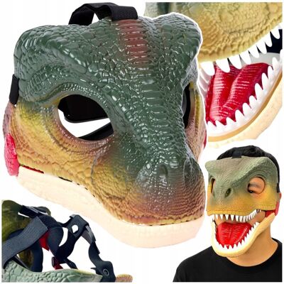 inna (Inny) Maska Dinozaura Dinozaur Interaktywna Z Dźwiękiem T-Rex Tyranozaur Jurajski inna (Inny) Maska Dinozaura Dinozaur Interaktywna Z Dźwiękiem T-Rex Tyranozaur Jurajski