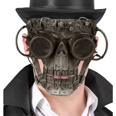 Widmann Maska Halloweenowa Czaszka Steampunk Widmann Maska Halloweenowa Czaszka Steampunk
