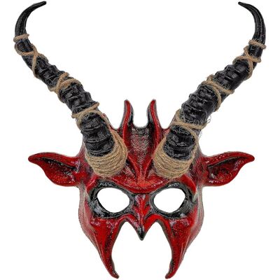 Widmann Maska halloweenowa rogi diabła Widmann Maska halloweenowa rogi diabła