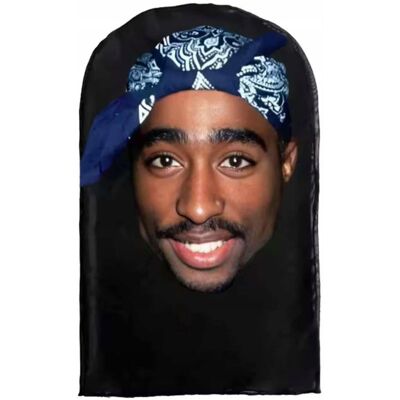 Inny producent Maska Halloweenowa Tupac Rapowy Prezent Halloween Inny producent Maska Halloweenowa Tupac Rapowy Prezent Halloween