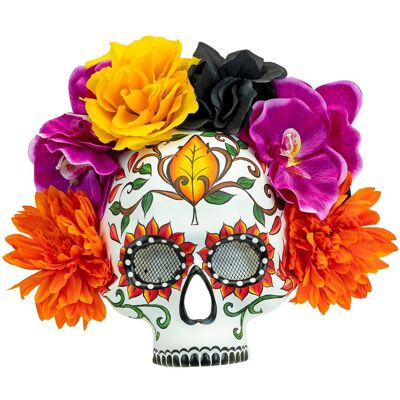 Widmann Maska los muertos kolorowe kwiatki Widmann Maska los muertos kolorowe kwiatki