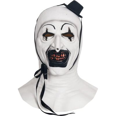 Inny producent Maska na Halloween Klaun Terrifier Straszna Realistyczna Lateksowa Biała Inny producent Maska na Halloween Klaun Terrifier Straszna Realistyczna Lateksowa Biała