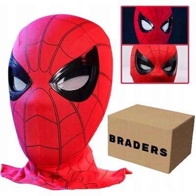 Maska Spiderman z Ruchomymi Oczami - Super Hero Cosplay dla Każdego BRADERS Maska Spiderman z Ruchomymi Oczami - Super Hero Cosplay dla Każdego BRADERS