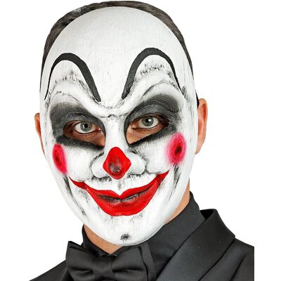 Widmann - Commedia Dell'Arte Clown - Czarny Biały Czerwony - Mask Widmann - Commedia Dell'Arte Clown - Czarny Biały Czerwony - Mask