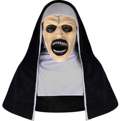 Inny producent Maska Zakonnicy Zakonnica Siostra Horror Halloween Lateksowa Kaptur Cosplay Inny producent Maska Zakonnicy Zakonnica Siostra Horror Halloween Lateksowa Kaptur Cosplay