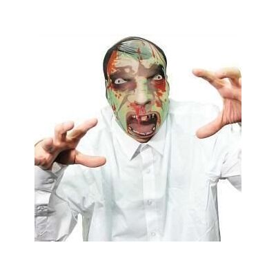 Maska zombie YOUDOIT - Zielona - Kostium dla Dzieci - Wewnątrz - Halloween Maska zombie YOUDOIT - Zielona - Kostium dla Dzieci - Wewnątrz - Halloween