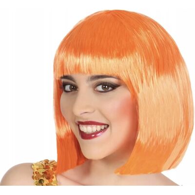 Inny producent PERUKA 130g RUDE PROSTE WŁOSY Z GRZYWKĄ BOB DISCO RETRO Inny producent PERUKA 130g RUDE PROSTE WŁOSY Z GRZYWKĄ BOB DISCO RETRO
