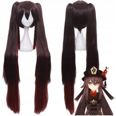 Luvu Peruka anime Genshin Impact Hu Tao cosplay Luvu Peruka anime Genshin Impact Hu Tao cosplay